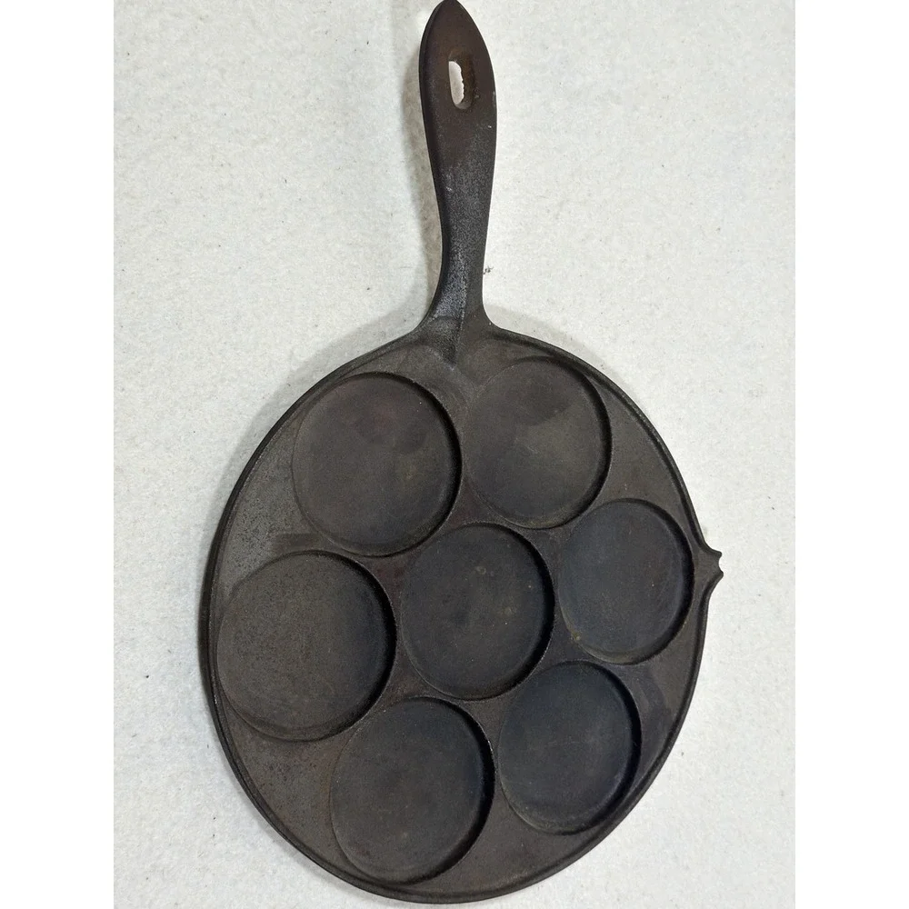 Jotul Cast Iron Aebleskiver Pan 7 Cup Danish Cottagecore Hygge Kitchen